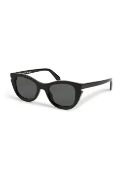 Off-White ochelari de soare femei, culoarea negru, OERI112_501007 imagine
