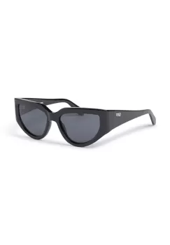 Off-White ochelari de soare femei, culoarea negru, OERI116_551007 imagine