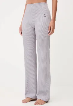 ON running pantaloni de yoga All-Day culoarea violet, drept, high waist, 1WF30473539 imagine