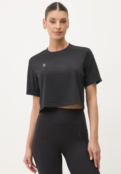 ON running tricou de antrenament culoarea negru, 1WF12510553 imagine