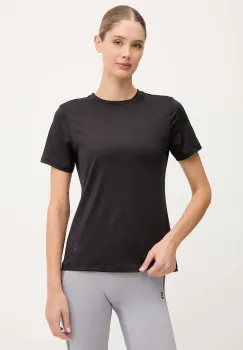 ON running tricou yoga Studio T culoarea negru, 1WF12460553 imagine