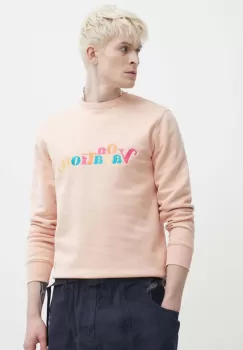 On Vacation bluza Enjoy culoarea portocaliu, cu imprimeu, OVC LDS11 imagine