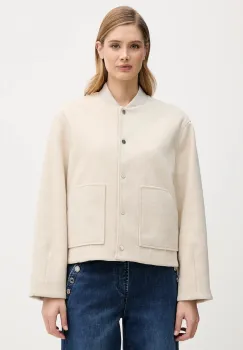 OUI geaca culoarea bej, de tranzitie, 95984 imagine