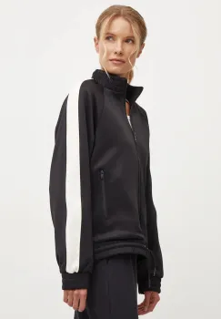 P.E Nation bluza Man Down Track femei, culoarea negru, modelator, 243J193 imagine