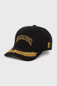 P.E Nation caciula culoarea negru, cu imprimeu imagine