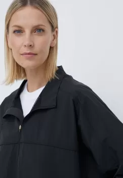 P.E Nation geaca femei, culoarea negru, de tranzitie, oversize imagine