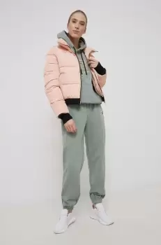 P.E Nation geaca femei, culoarea portocaliu, de iarna imagine