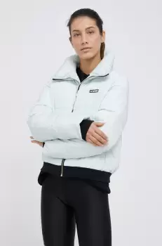 P.E Nation Geaca femei, culoarea verde, de iarna imagine