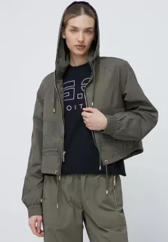 P.E Nation geaca femei, culoarea verde, de tranzitie imagine