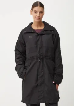 P.E Nation hanorac Mid Length Man Down femei, culoarea negru, de tranzitie, 243J256 imagine