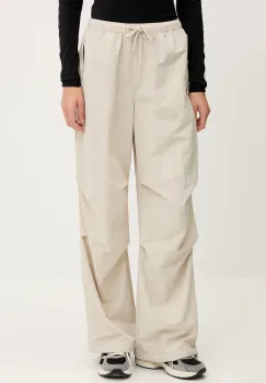 P.E Nation pantaloni de trening Discovery culoarea bej, uni, 252P058 imagine