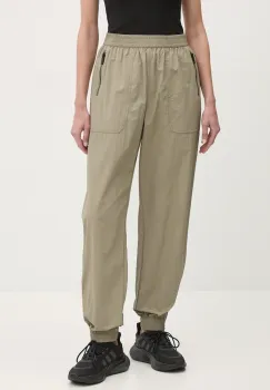 P.E Nation pantaloni Pitlane femei, culoarea verde, uni, 251P104 imagine