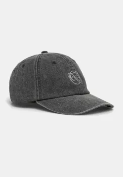 P.E Nation sapca de baseball din bumbac Global femei, culoarea gri, uni, 251A188 imagine