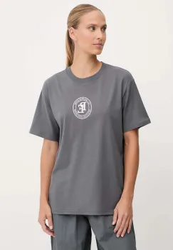 P.E Nation tricou din bumbac Pulse culoarea gri, 253T130 imagine