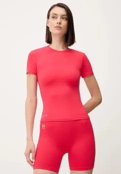 P.E Nation tricou Foundation culoarea bej, 243T257 imagine