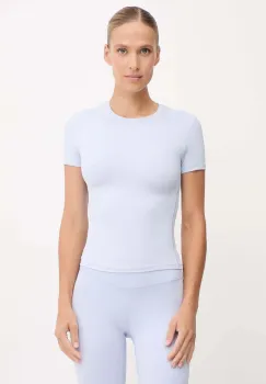 P.E Nation tricou Foundation culoarea bej, 243T257 imagine