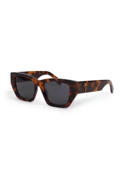 Palm Angels ochelari de soare femei, culoarea maro, PERI034_516007 imagine