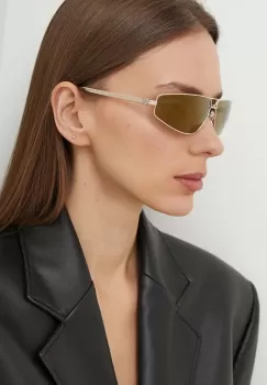 Palm Angels ochelari de soare femei, culoarea maro, PERI059_647676 imagine