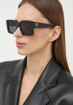 Palm Angels ochelari de soare femei, culoarea negru, PERI057_521007 imagine