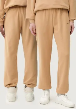 Pangaia pantaloni de trening din bumbac culoarea negru, uni, 10000295 imagine