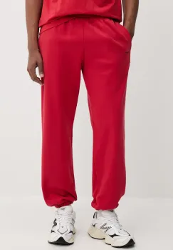 Pangaia pantaloni de trening din bumbac culoarea negru, uni, 10000295 imagine