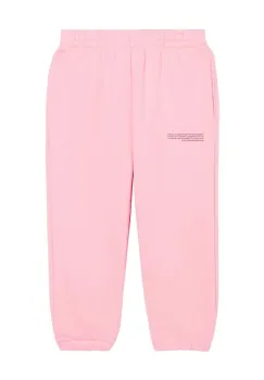 Pangaia pantaloni KIDS' 365 MIDWEIGHT TRACK PANTS culoarea roz, 10000280 imagine