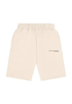 Pangaia pantaloni scurti KIDS' 365 MIDWEIGHT LONG SHORTS culoarea bej, talie reglabila, 10000425 imagine