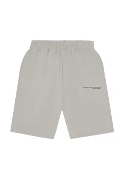 Pangaia pantaloni scurti KIDS' 365 MIDWEIGHT LONG SHORTS culoarea bej, talie reglabila, 10000425 imagine