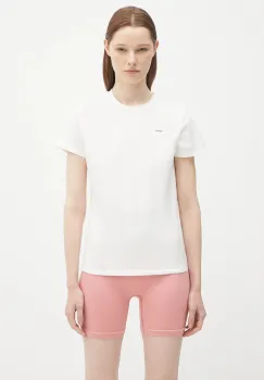 Pangaia tricou Cotton-Stretch T-shirt culoarea alb, 10002430 imagine