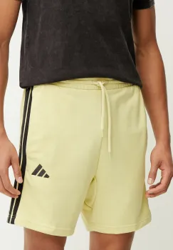 pantaloni scurti Essentials culoarea galben, JE6420 imagine