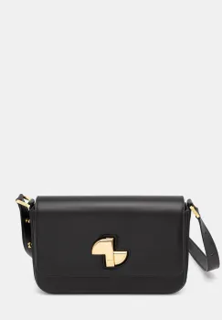Patou geanta de piele culoarea negru, BA0175000 imagine