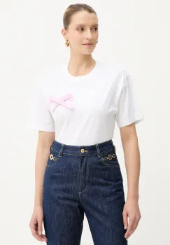 Patou tricou din bumbac culoarea alb, JE1859999 imagine