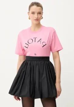 Patou tricou din bumbac culoarea bej, JE1369999 imagine