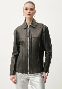 Patrizia Pepe geaca de piele imagine