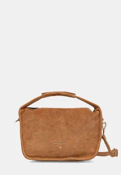 Patrizia Pepe geanta de mana din piele intoarsa imagine