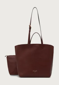 Patrizia Pepe geanta shopper pentru femei din piele imagine