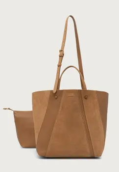 Patrizia Pepe geanta shopper pentru femei din piele imagine