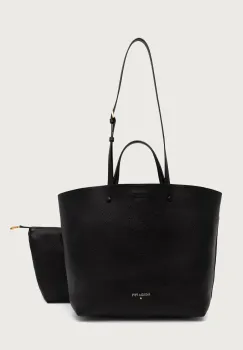 Patrizia Pepe geanta shopper pentru femei din piele imagine