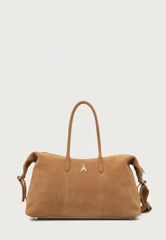 Patrizia Pepe geanta shopper pentru femei din piele intoarsa imagine