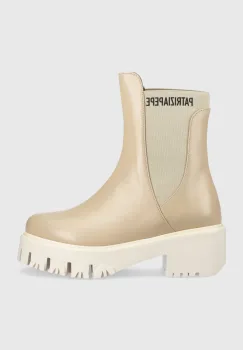 Patrizia Pepe ghete chelsea de piele imagine