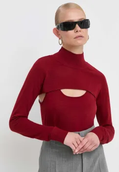 Patrizia Pepe pulover de lana imagine