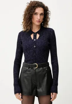 Patrizia Pepe pulover din amestec de lana imagine