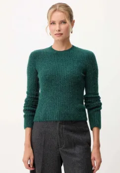 Patrizia Pepe pulover din amestec de lana si alpaca imagine