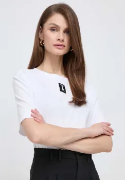 Patrizia Pepe tricou din bumbac imagine