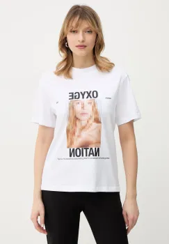 Patrizia Pepe tricou din bumbac imagine