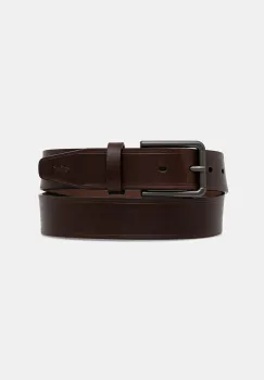 Paul&Shark curea de piele culoarea maro, 15316007 imagine
