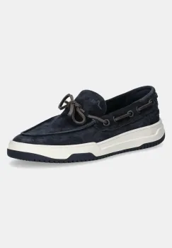 Paul&Shark mocasini din piele intoarsa barbati, culoarea albastru marin, 25418013.13 imagine
