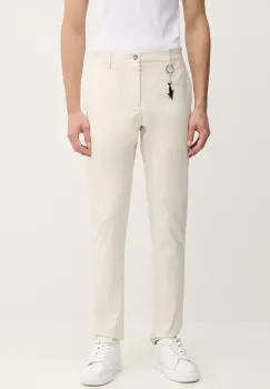 Paul&Shark pantaloni barbati, culoarea bej, drept, 25414016 imagine