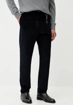 Paul&Shark pantaloni de catifea cord culoarea bej, drept, 14314020 imagine