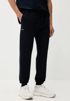 Paul&Shark pantaloni de trening culoarea albastru marin, neted, 99311011 imagine